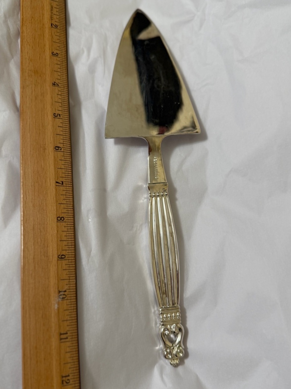 WALLACE Silver Cake Server - Picture 12 of 12